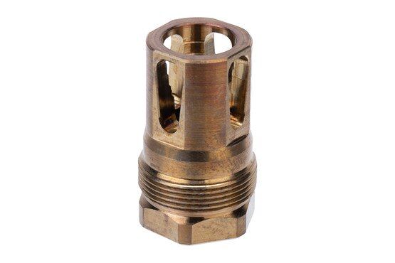 HUB-compatible 1/2x28 flash hider.